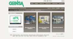 Desktop Screenshot of geinsa.com